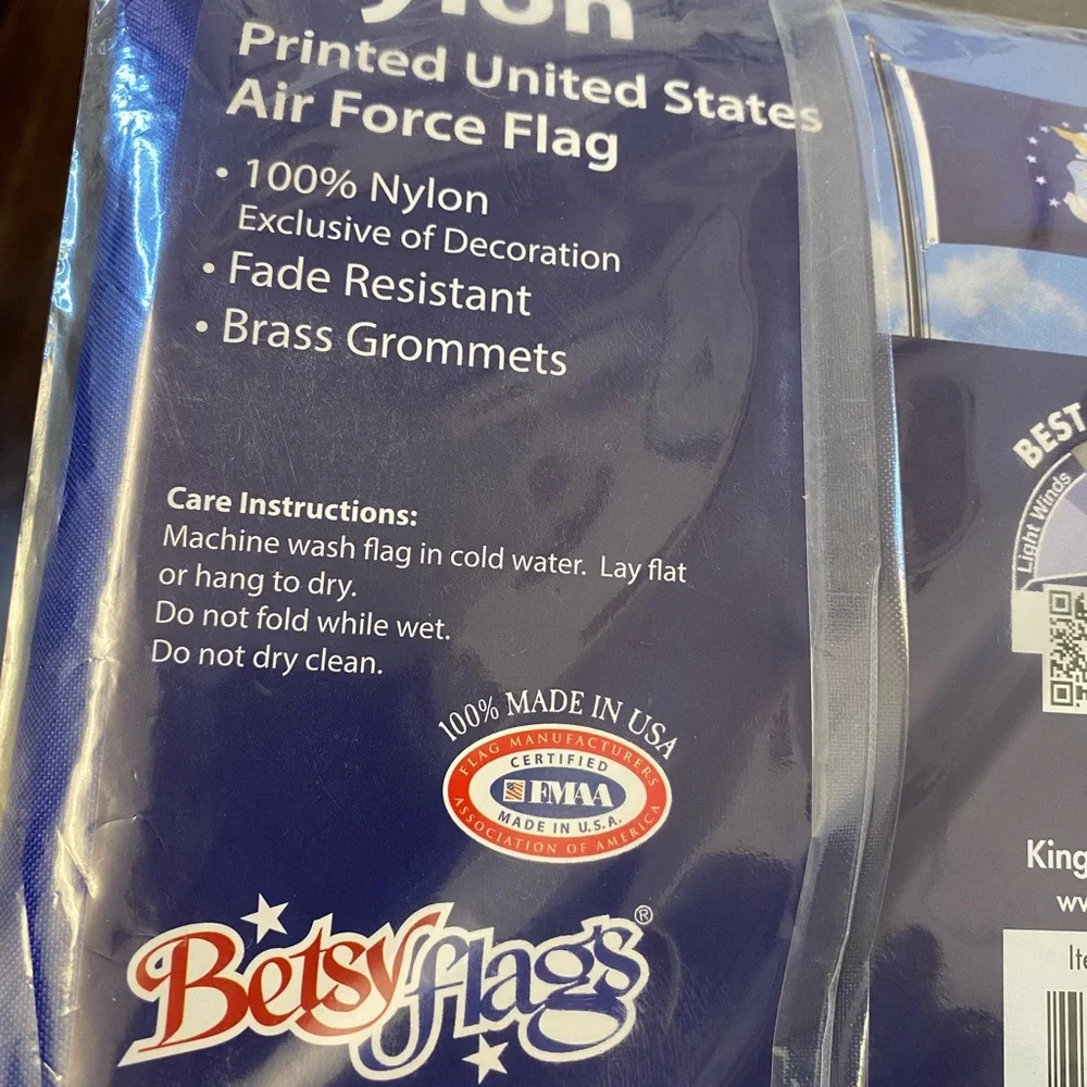 βοΈ πΊπΈ 3βX5β Grommet Nylon US Air Force Flag - Picture 8 of 15
